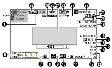 GY-HM200 CamDisplay1